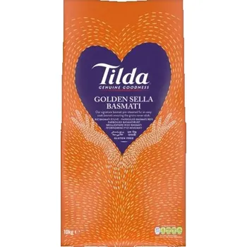Rýže Tilda Zlatá Sella Basmati Rýže 10Kg