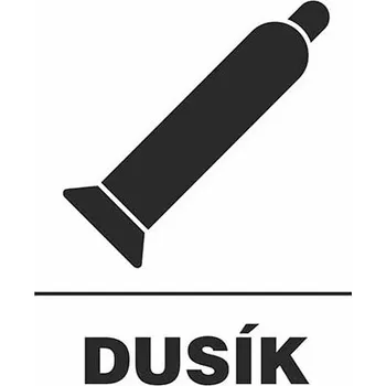 Značení Tlaková láhev DUSÍK - tabulka 140 x 200 mm