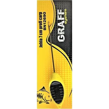 Graff Jehla Profi Carp 7 cm Žlutá 2 ks