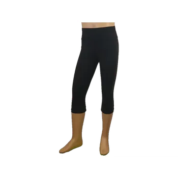 Dívčí oblečení Fantom FUNKČNÍ 3/4 legíny ACTIVE - černé KONFEKČNÍ VELIKOST: 116