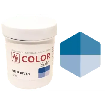 Koupelová kosmetika Barva do mýdla nemigrující 60g MODRÁ (HB Color Solo Deep River)