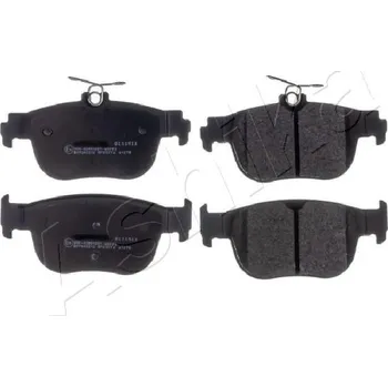 Brzdová destička Sada brzdových destiček, kotoučová brzda ASHIKA 51-00-0927