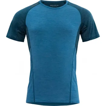 Pánské tričko Pánské merino triko Devold Running 130 T-Shirt Man blue L