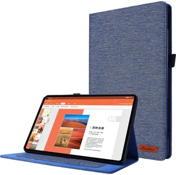 Pouzdro na tablet VSECHNONAMOBIL 107879 FABRIC Zaklápěcí kryt pro Huawei MatePad SE 11 2024 modrý