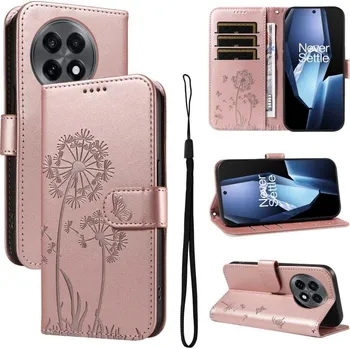 Pouzdro na tablet VSECHNONAMOBIL 108073 ART DANDELION Peněženkové pouzdro pro OnePlus 13R 5G růžové