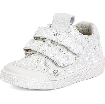Dívčí tenisky FRODDO dívčí tenisky ROSARIO VELCRO G2130316-12 bílá+ 29
