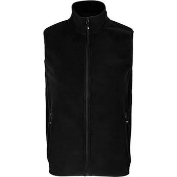 Pánská vesta SOĽS Factor Unisex fleecová vesta SL03822 Černá 5XL