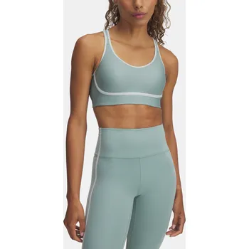 Podprsenka Dámská podprsenka Under Armour Infinity Mid Piped 1389826-348 Zelená XL D-DD