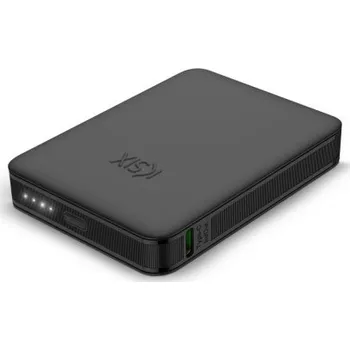 Powerbanka Ksix Nano Powerbanka 5 000 mAh, kapesní, PD, 20W, USB-C na USB-C kabel, LED indikátor BPB05HD01