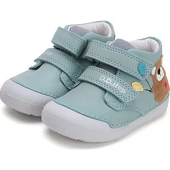 Dětská treková obuv D.D.STEP chlapecká kotníčková obuv S066-51917B sea green 21
