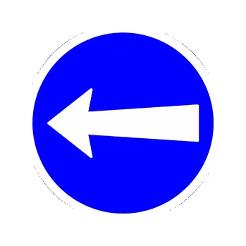 Jednosměrné označení - vstup Ø 150 mm