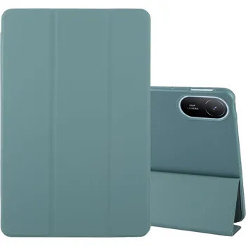 Pouzdro na tablet VSECHNONAMOBIL 107913 LEATHER Zaklápěcí kryt pro Huawei MatePad SE 11 2024 tmavě zelený
