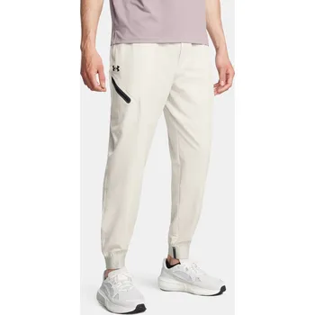 Pánské tepláky Under Armour UA Unstoppable Joggers-W 1388823-110 Bílá MD