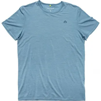 Pánské merino triko Devold Active Tee Man skyblue XL