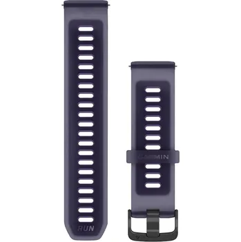 Řemínek na hodinky Garmin řemínek Quick Release 22, silikonový Imperial Purple/Indigo 010-11251-AV Šířka řemínku: 22