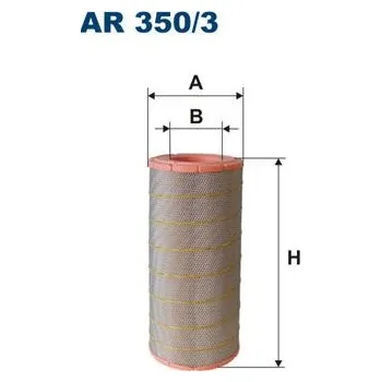 Vzduchový filtr Vzduchový filtr FILTRON AR 350/3