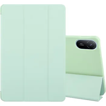 Pouzdro na tablet VSECHNONAMOBIL 107912 LEATHER Zaklápěcí kryt pro Huawei MatePad SE 11 2024 světle zelený