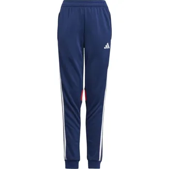 adidas Tiro 25 Essentials Sweat Tracksuit Bottoms Kids Navy Blue/Red 11-12 Years
