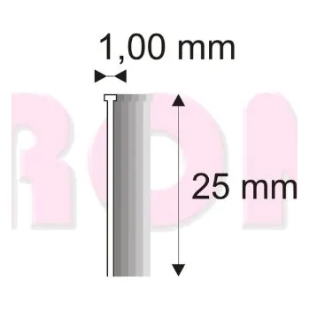 Hřebík Ron truhlářské brady 12/25 (18G) - 5000 ks
