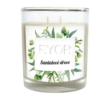 Svíčka RYOR svíčka velká Santalové dřevo