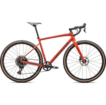 Jízdní kolo Gravel kolo Specialized Diverge Comp E5 2025 Velikost kola: 54, Barva kola: Satin Deep Orange / Deep Lake, Modelový rok: 2025 Satin Deep Orange / Deep Lake