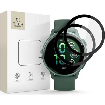 Tech Protect ochranné sklo pro Garmin Vivoactive 6 2 ks