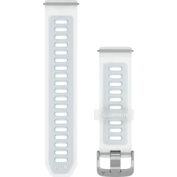 Řemínek na hodinky Garmin řemínek Quick Release 20, silikonový Whitestone/Cloud Blue 010-11251-AR Šířka řemínku: 20