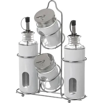 Sklenice Dochucovací set se stojánkem 4 ks – Casa Selección ID_1757382