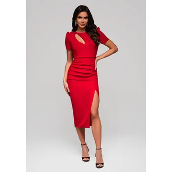 Dámské šaty Edoti Evening dress LA-OM Edoti červená 3333622