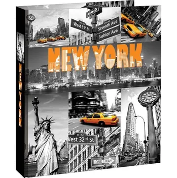 Pořadač Alvarak 2-kroužkový A4/3,2cm, LAF3 - NEW YORK