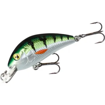 Umělá nástraha MIKADO WOBLER FISHUNTER CAVALIER - 4cm/NATURAL PERCH - PLOVOUCÍ