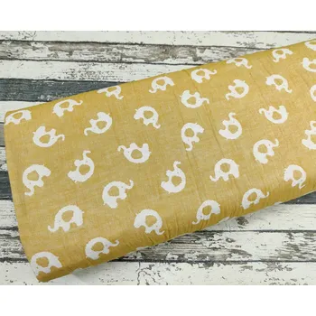 Žakár sloníci na hořčicové