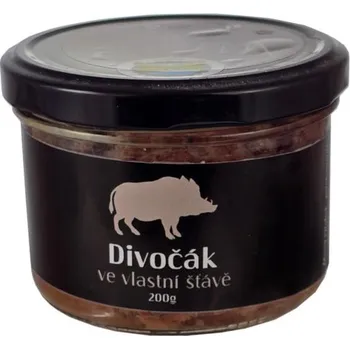 konzervovaná ryba Divočák ve vlastní šťávě 200g - Venison CZ