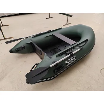 Člun Nafukovací člun Willis boats RY-BD240 v zelené barvě s laťkovou podlahou