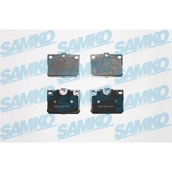 Brzdová destička Sada brzdových destiček, kotoučová brzda SAMKO 5SP169