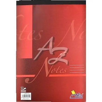 Blok Notes blok A6 50listů linka šitý 16054/4b