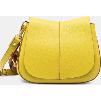 Kabelka Kožená kabelka Gianni Chiarini HELENA BS.6036.COMM.GRN.NA žlutá 11X, vel. ONE SIZE