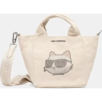 Kabelka Karl Lagerfeld IKON béžová