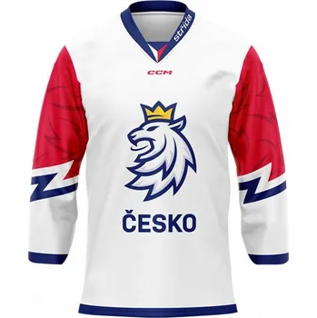 Fan dres David Krejčí #46 CCM Český Hokej ČESKO - bílý Velikost: XS