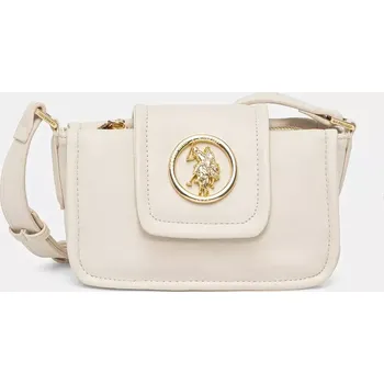 Kabelka Kabelka U.S. Polo Assn. Jodhpur béžová barva, BEUJ58592WVP 01X, vel. ONE SIZE