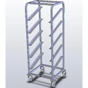 Kancelářský vozík VOZÍK NEK 5 SKL | ABNER, 11414