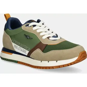 Pánské tenisky Sneakers boty Aeronautica Militare SC283CT3544 zelená barva, SC283CT3544 SC283CT3544.94643 91X, EUR 43
