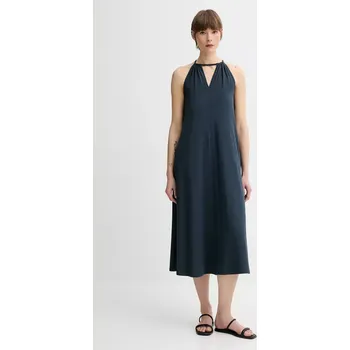 Dámské šaty Šaty Marc O'Polo tmavomodrá barva, midi, 504308759067 59X, vel. XL
