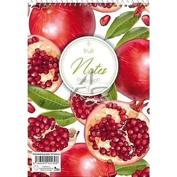 Blok Notes blok A4 70listů linka spirála 14074/1b