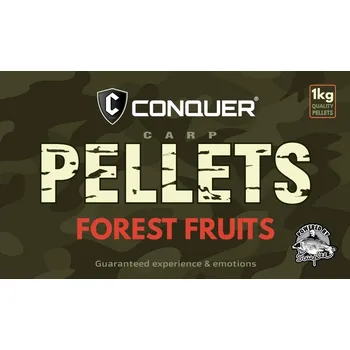 Conquer pelety 4 mm 1 kg Příchuť: Chilli/Švestka