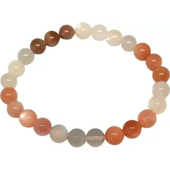 Náramek Měsíční kámen mix barev – korálky 8 mm | Přírodní minerály (EXKLUSIVNÍ KUSY)