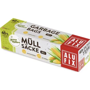 Pytle na odpadky ALUFIX - BIO Sáčky na odpad 25l sada 10ks