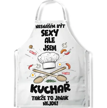 Kuchyňská zástěra Zástěra Sexy kuchař