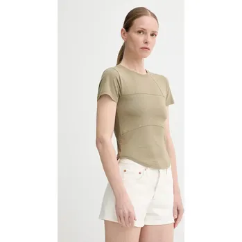 Pánské tričko Bavlněné tričko G-Star dámské, zelená barva, D26072-D601 D26072.D601 91X, vel. XL