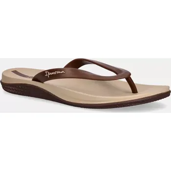 Pánské žabky Žabky Ipanema ANATOMIC LAP pánské, hnědá barva, 82629-BC566 82629.BC566 88X, EUR 44